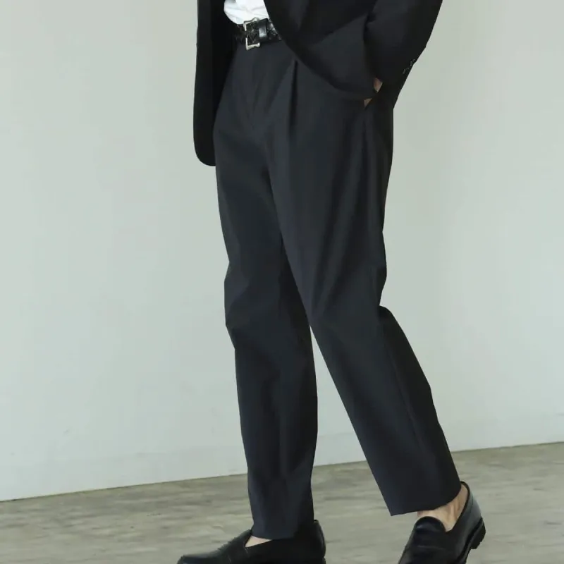 Beams Casual Pants Men Black-4