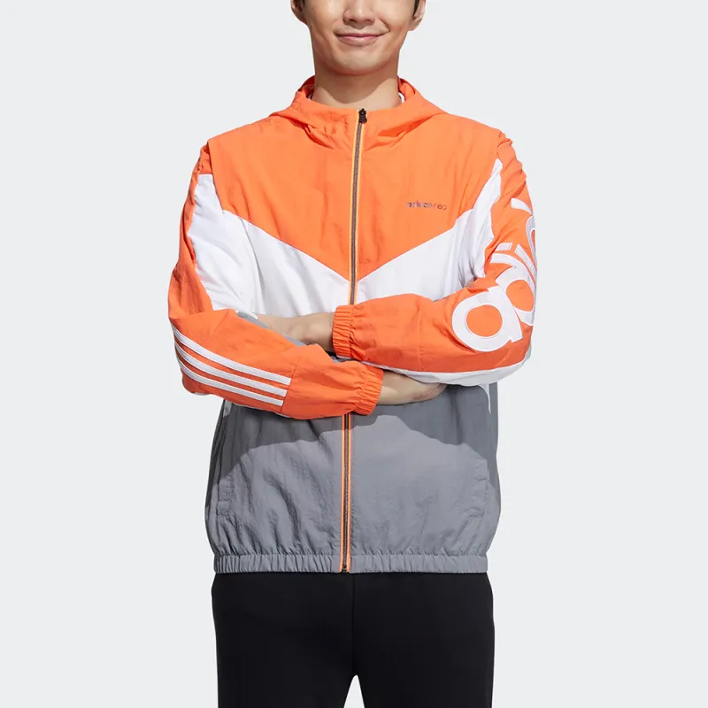 Adidas Neo Jackets Men Orange-2