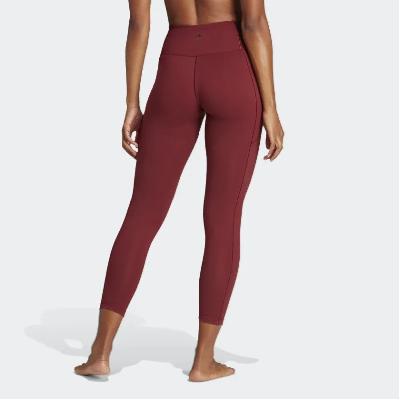 Adidas SS23 Athletic Trousers Women's Contour Red-2