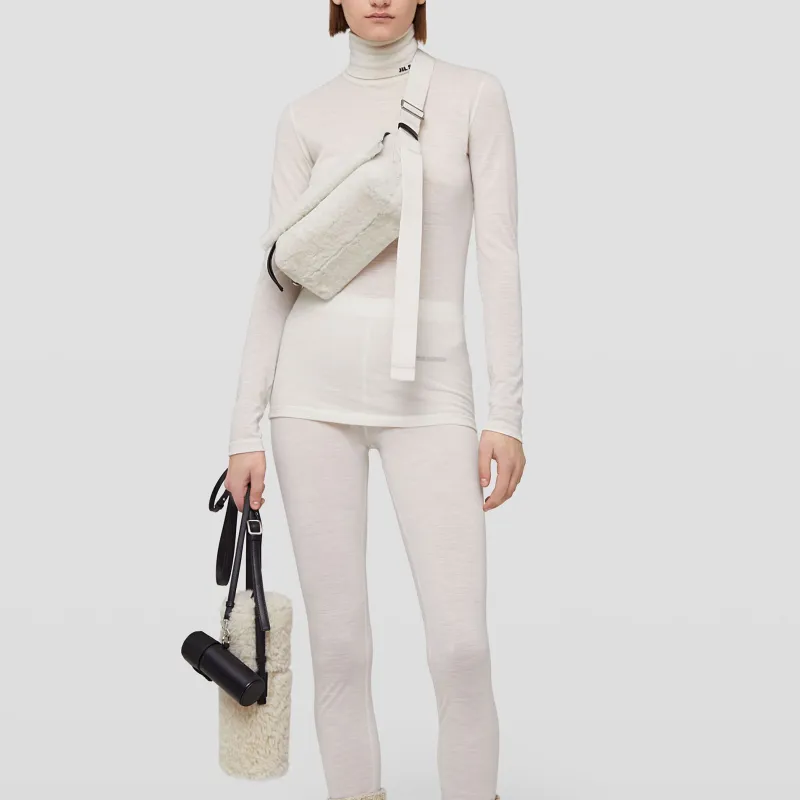 JIL SANDER + High Neck T Shirt-2