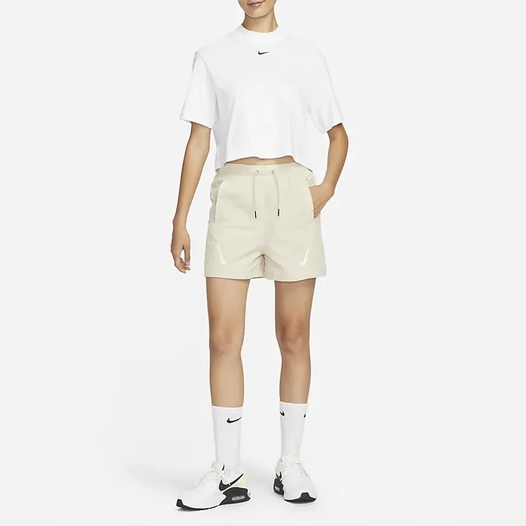 Nike Casual Shorts Women's Rattan Yellow-2