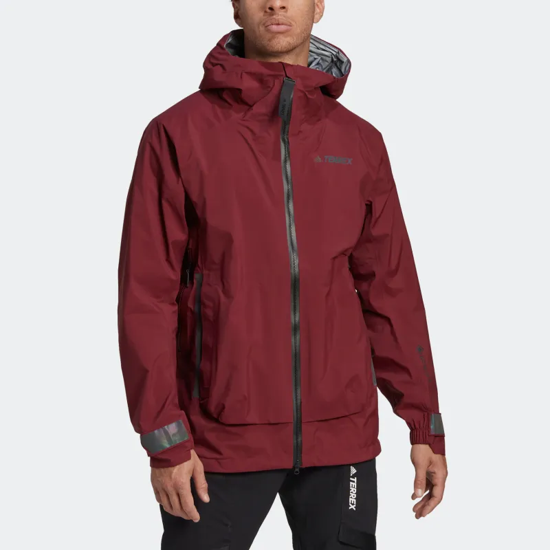 Adidas Jackets Men Dark Red-2
