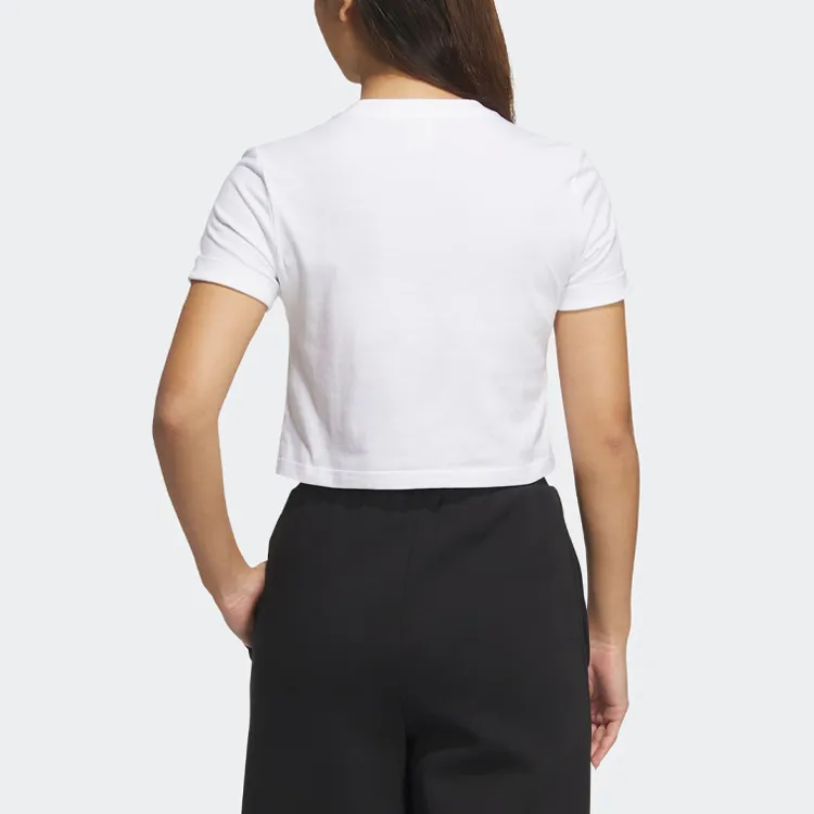 Adidas Originals ADICLUB Crop Top Women's White-2