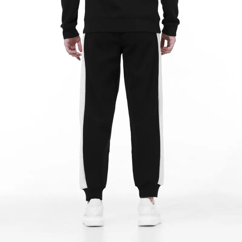 PUMA LUXE SPORT T7 Knitted Sweatpants Men Black-4