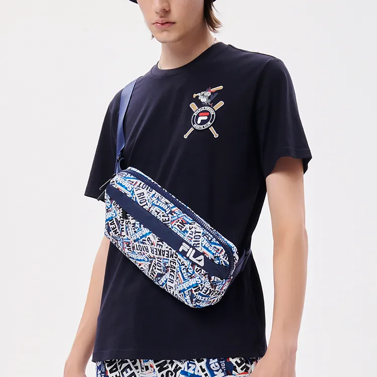 Staple X FILA FUSION T Shirts Men Legend Blue-4