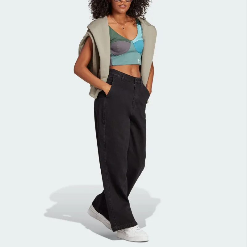 Adidas x KSENIASCHNAIDER Jeans Women's Black-1