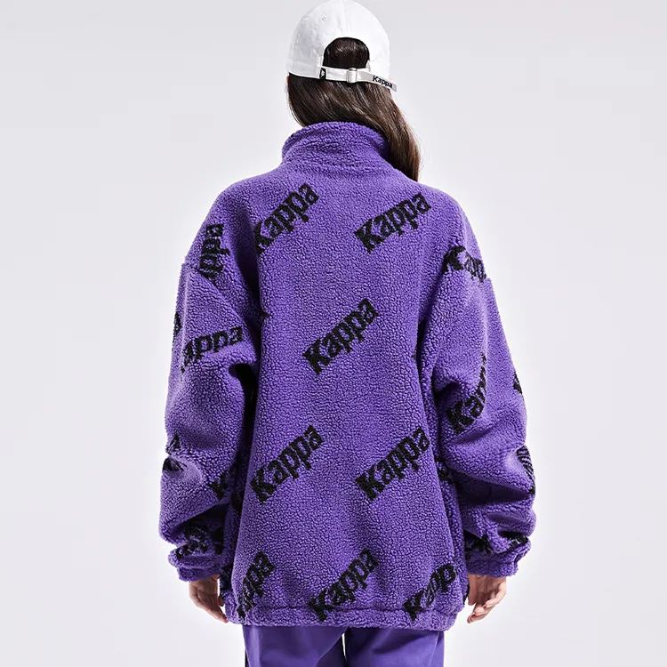 Kappa Velvet Jackets Unisex-11