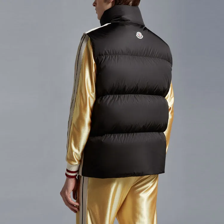 Palm Angels X MONCLER GENIUS MONCLER GENIUS X PALM ANGEL Vests Unisex Black-3