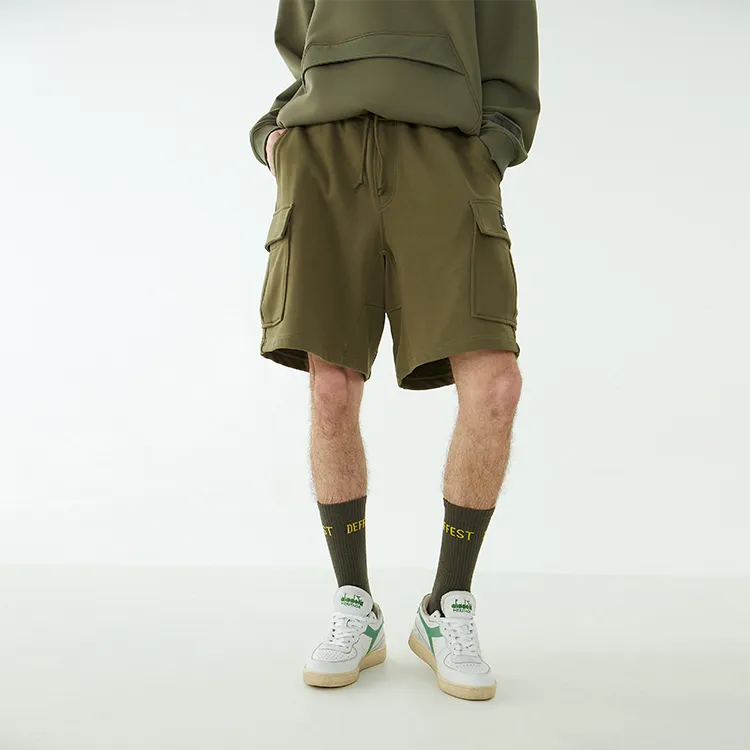 Diadora Loose Fit Shorts Men's Green-4