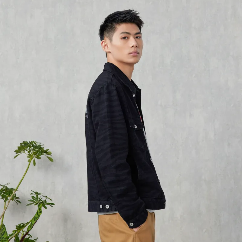 CAT Denim Jackets Unisex-4