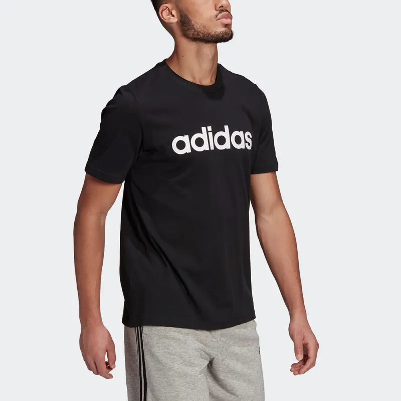 Adidas ESSENTIALS T Shirt Men's Black-3