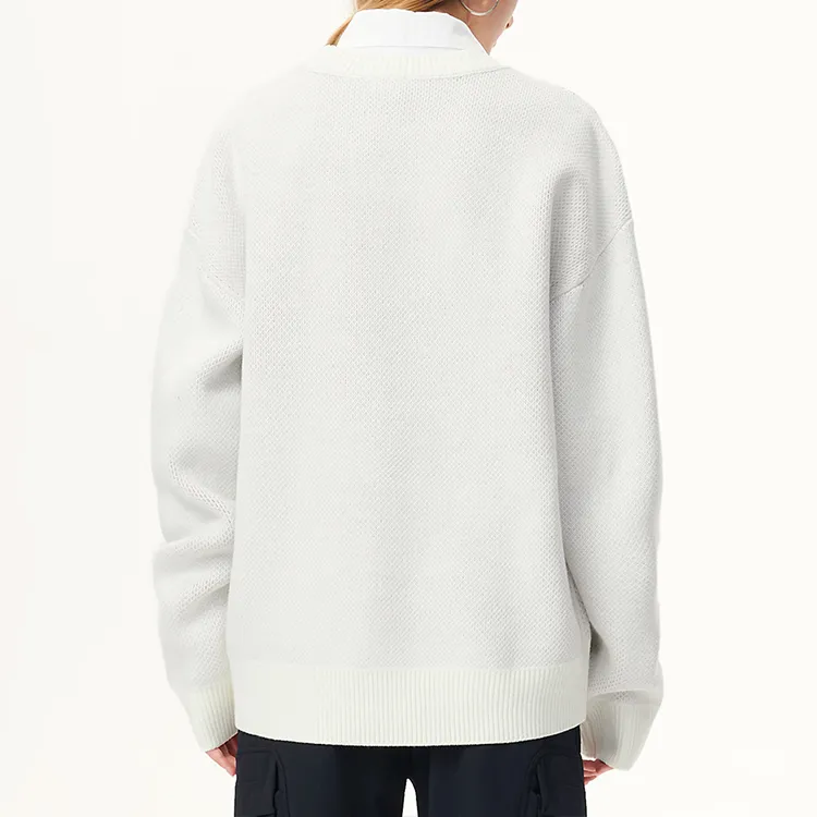 FILA Have A Good Time Collection Sweaters Unisex Vanilla White-7