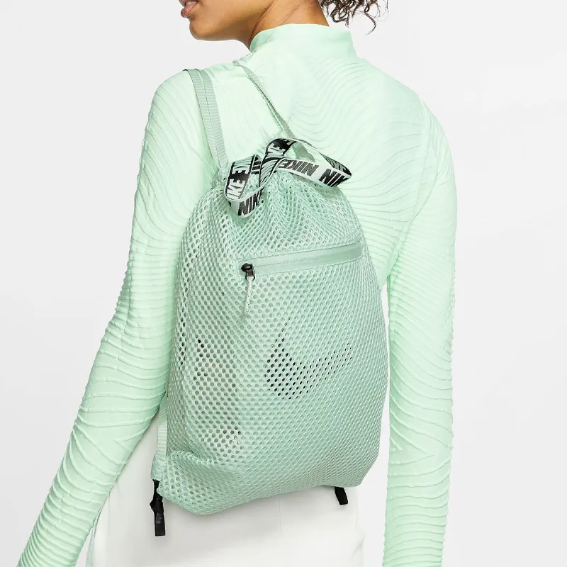 Nike Polyester Gym Bag Backpack Regular Unisex Pale Grass Green/Seaweed Green-3