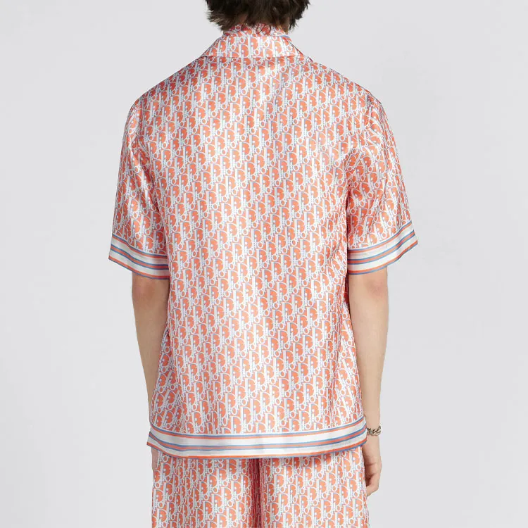 DIOR Shirts Men Orange-3