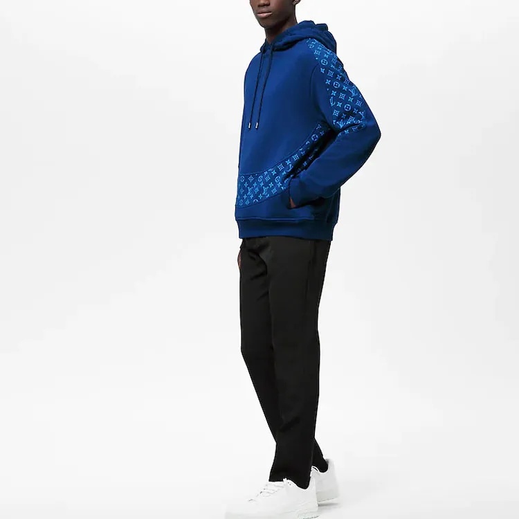 LOUIS VUITTON Monogram Circle Cut Hoodie-3