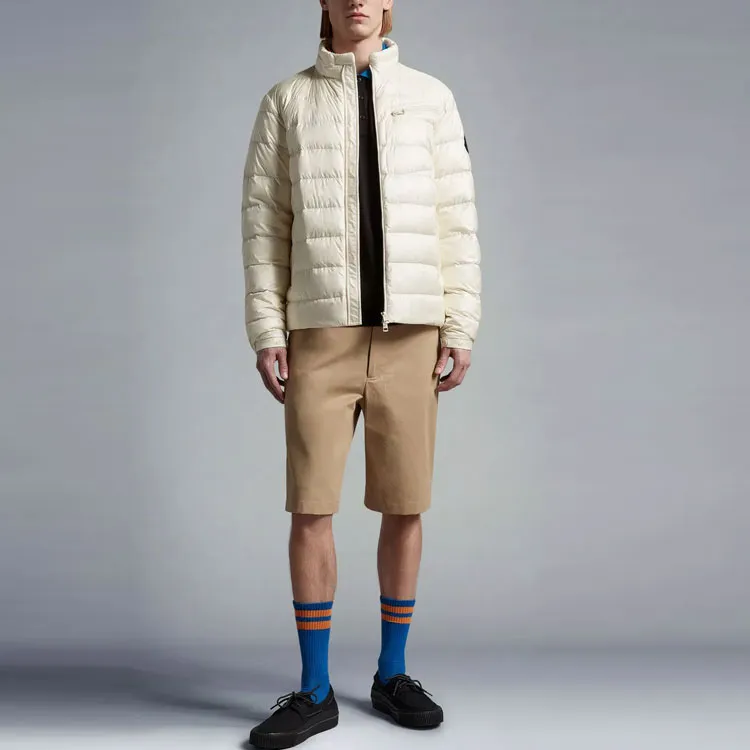 Moncler Down Jacket Men's Ivory-1