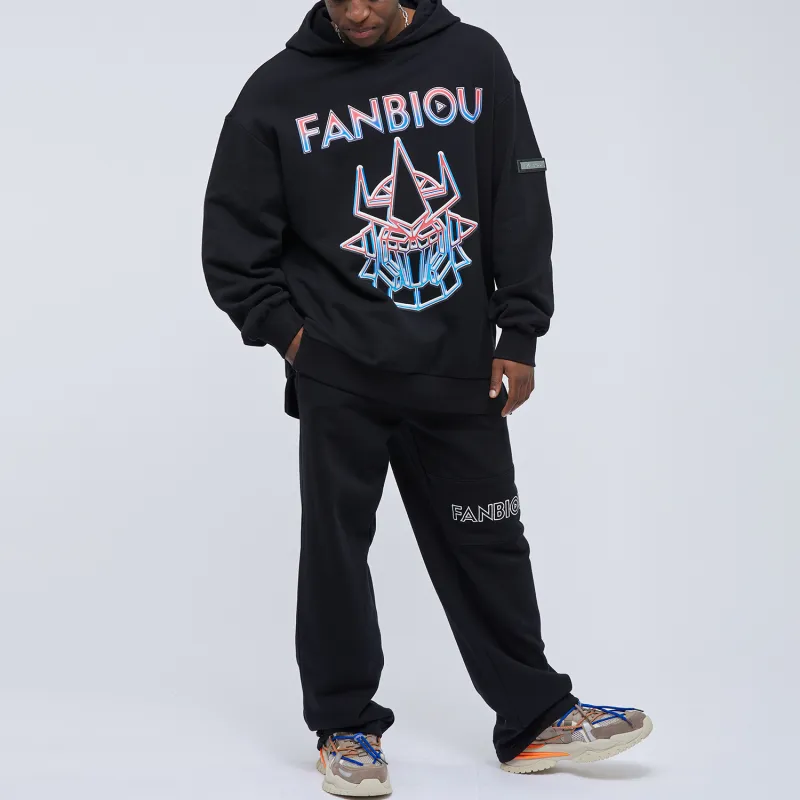 FANBIOU Sweatshirts Unisex Black-2