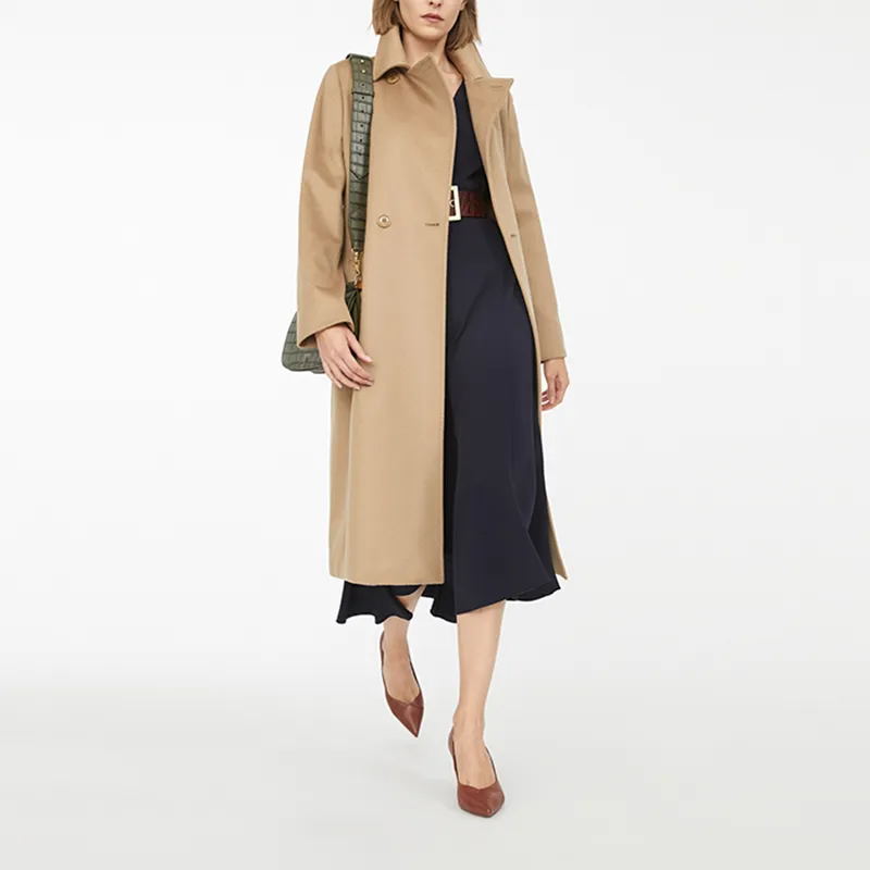 MaxMara Studio Coats Women's Camel-2