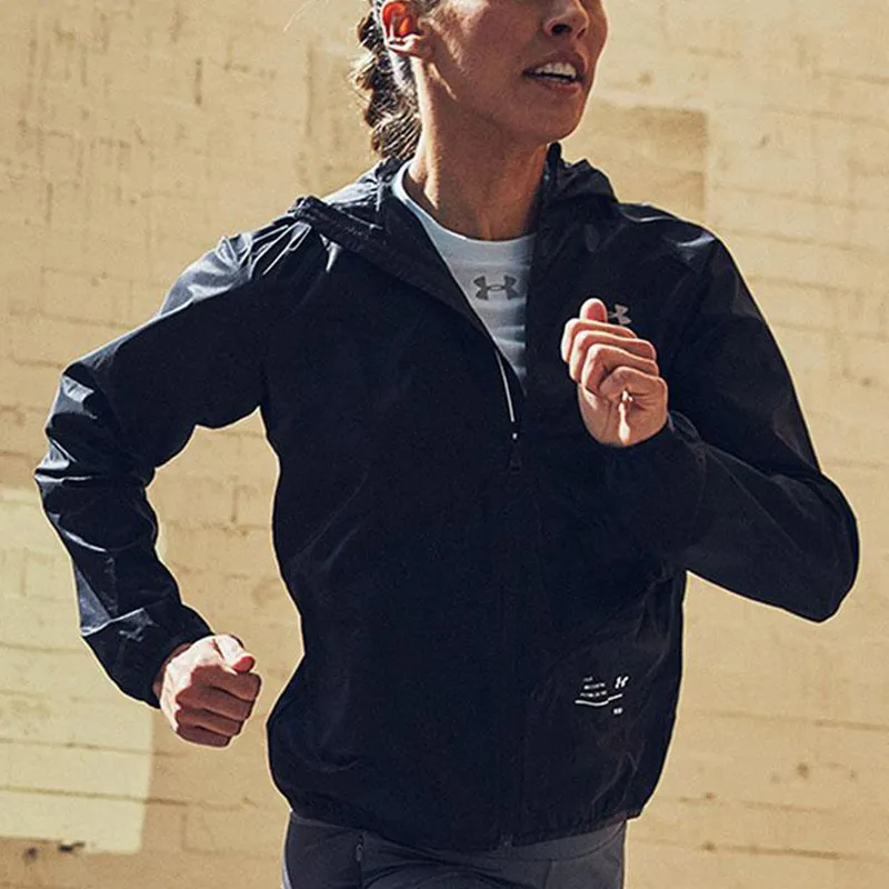 Under Armour Qualifier Jackets Women's Black-3