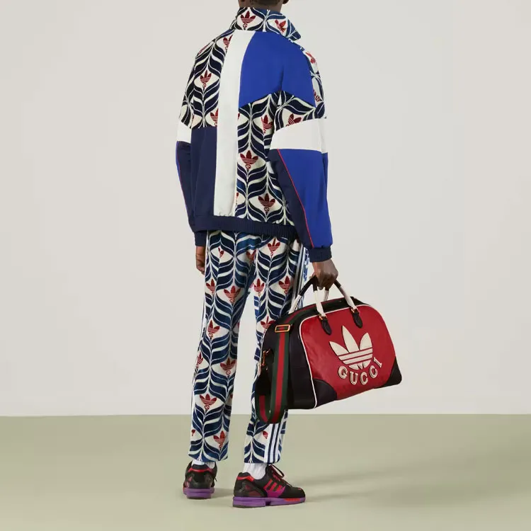 GUCCI X Adidas Interlocking G And Trefoil Jacket-2