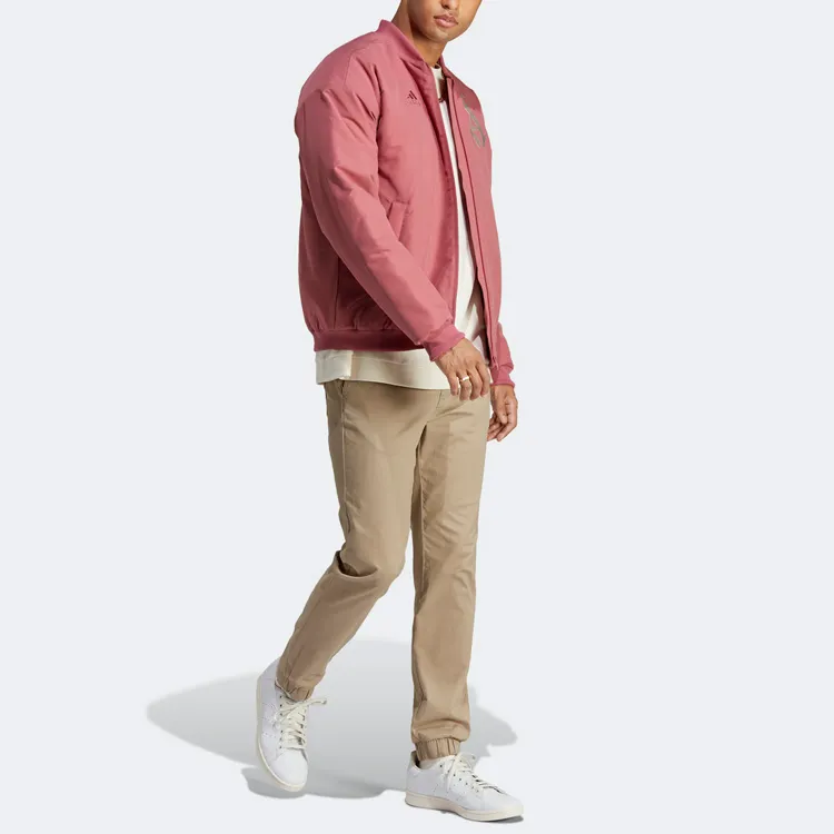 Adidas Arsenal Puffer Jacket Men's Pink-3