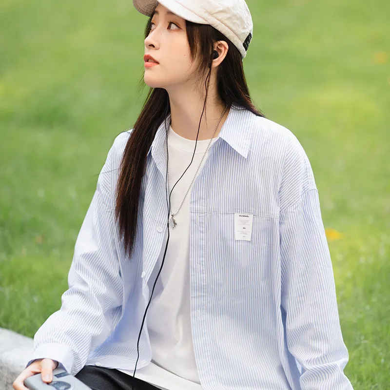 PSO Brand Shirt Fall Unisex Sky Blue-5