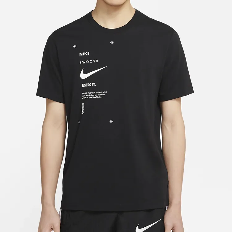 Nike Sportswear Club T Shirts Men Black-3