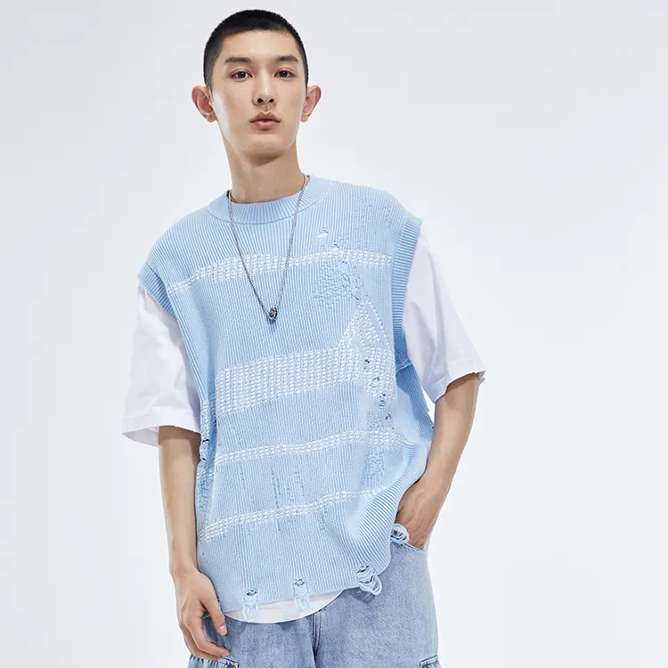 FUN Thinking Mirror Vests Unisex Sunlight Blue-2