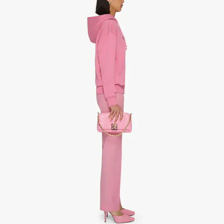 Givenchy Regular Fit Hoodie 'Bright Pink'-4
