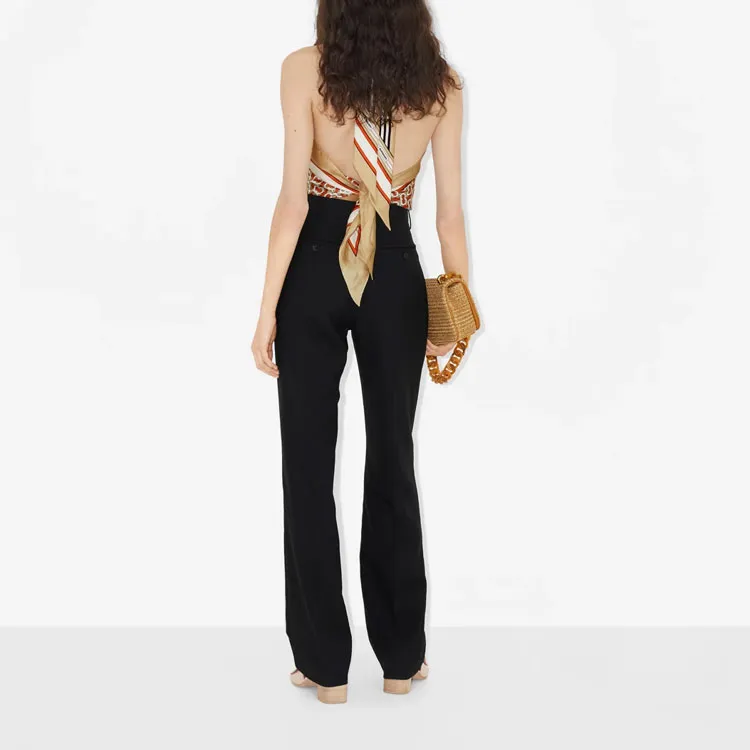 Burberry Strapless Top Women's Multicolor-2