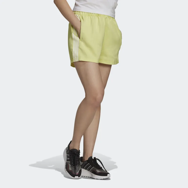 Adidas Originals Casual Shorts Women's Lemon-3