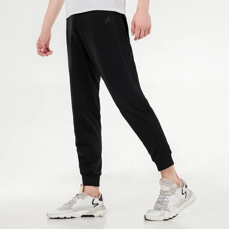 Adidas Essentials Warm Up Tapered 3 Stripes Track Pants-3