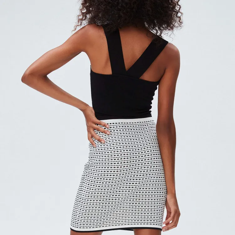 DVF Diane Von Furstenberg High Wiast Rayna Skirt-4