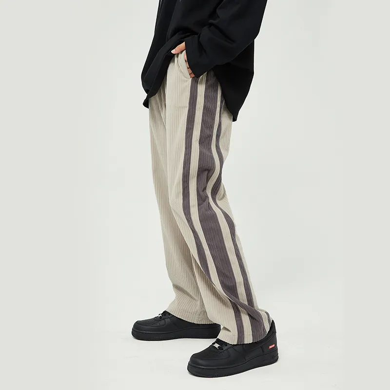 CHIGGALAB Straight Casual Pants Unisex-2