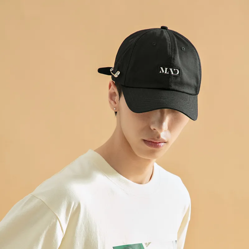 The MAD HATcher Cotton Curved Brow Baseball Cap Unisex-3