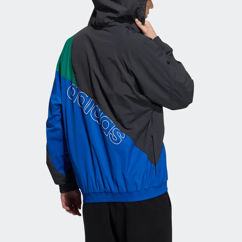 Adidas Originals Jackets Men Blue-2