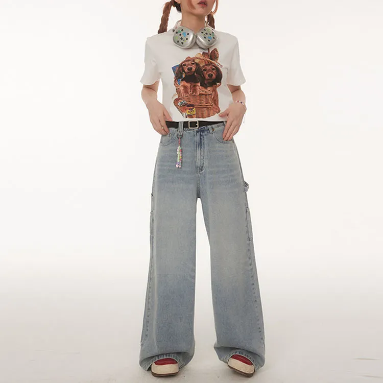 BETWEENAND Jeans Women's Denim Blue-2