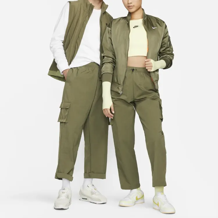 Nike Casual Pants Unisex Medium Olive Green-2