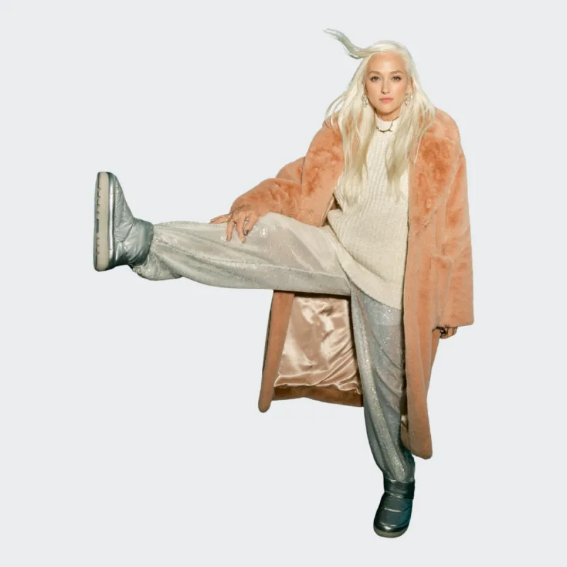 UGG Classic Maxi Mini Boot 'Metallic Silver' Women's-4