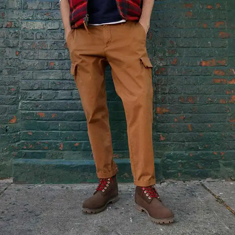 Timberland Cargo Pants Men Rubber-3
