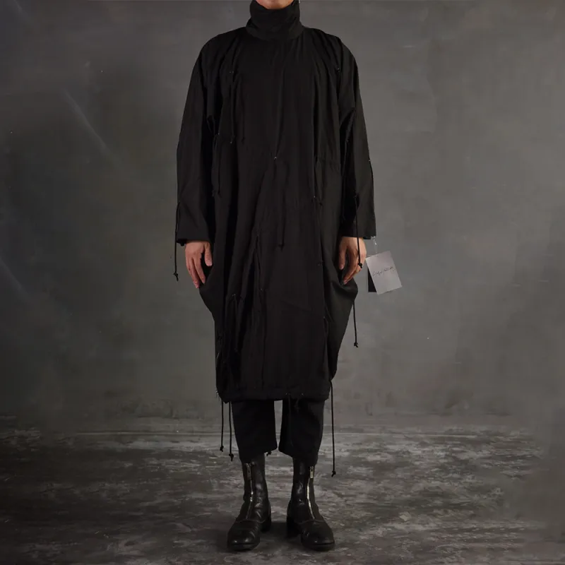Yohji Yamamoto Trench Coats Unisex Black-5