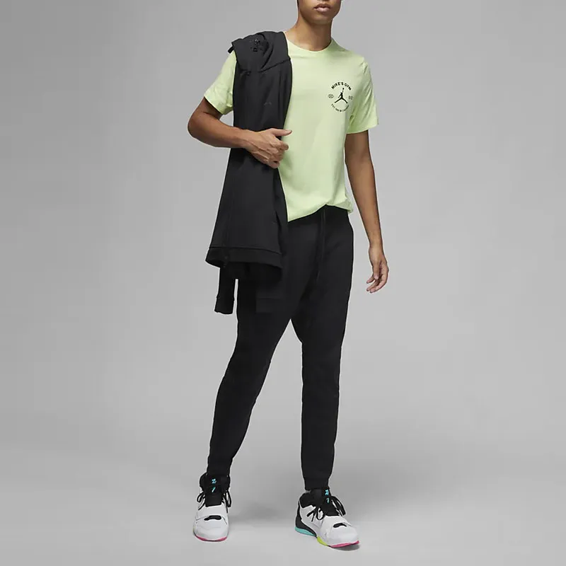 Jordan Knitted Sweatpants Men Black-2