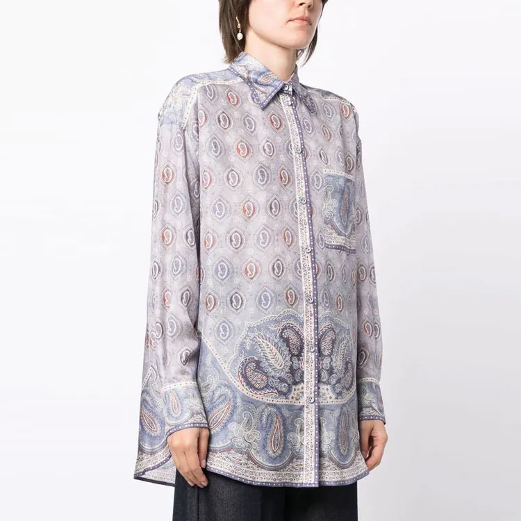 Zimmermann Vitali Paisley-print Shirt-2