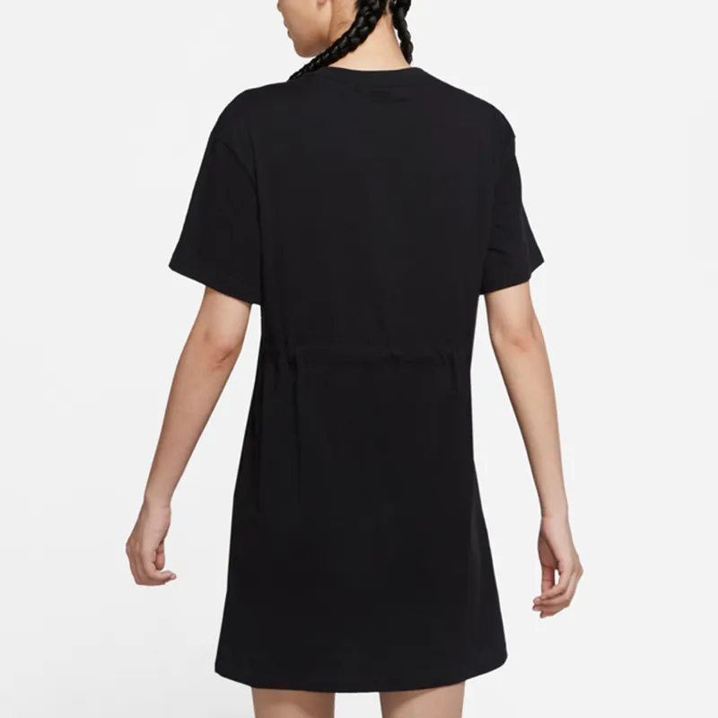Nike Short Sleeved Dresses Women's Black-4