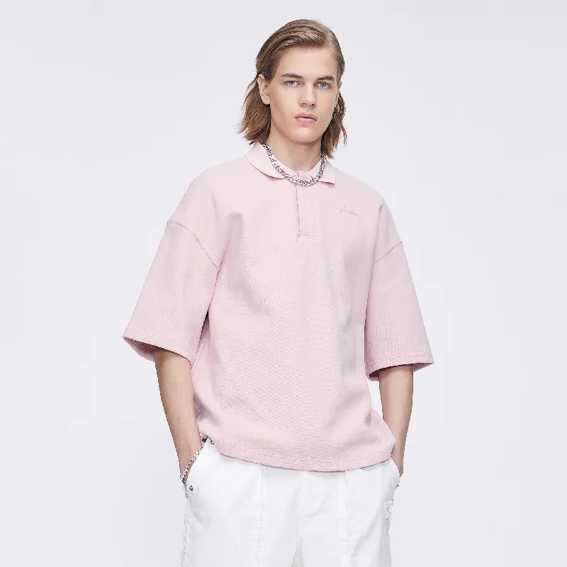 Boy London Polo Shirts Unisex Pink-4