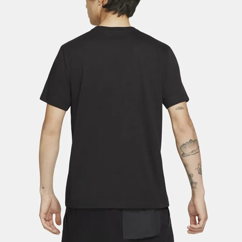 Nike T Shirts Men Black-4