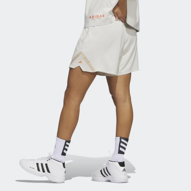 Adidas Casual Shorts Women's White-2