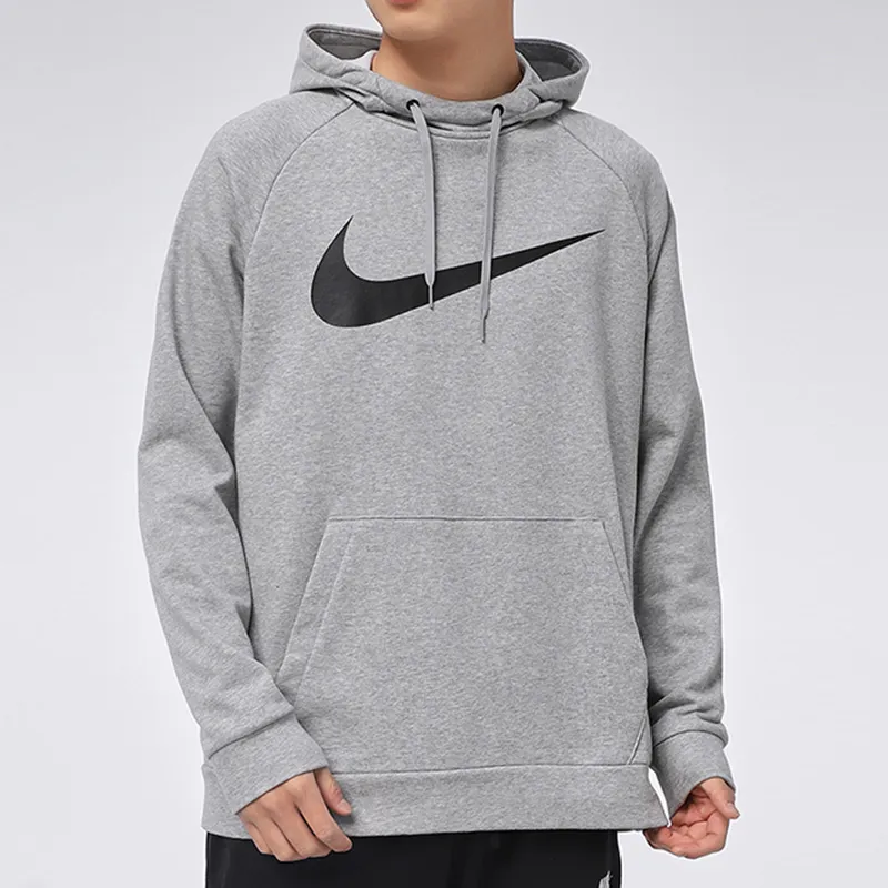 Nike Dri Fit Sweatshirt Men's Light Gray-2