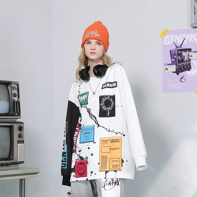 GENANX Sweatshirts Unisex-8