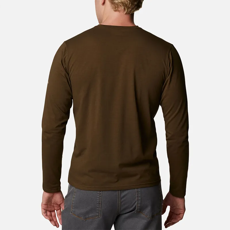 Columbia T Shirt Men's Army Green-3
